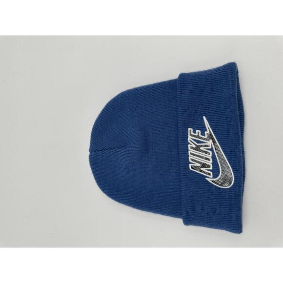 Used Supreme Nike Beanie Blue OSFM - Picture 1 of 4